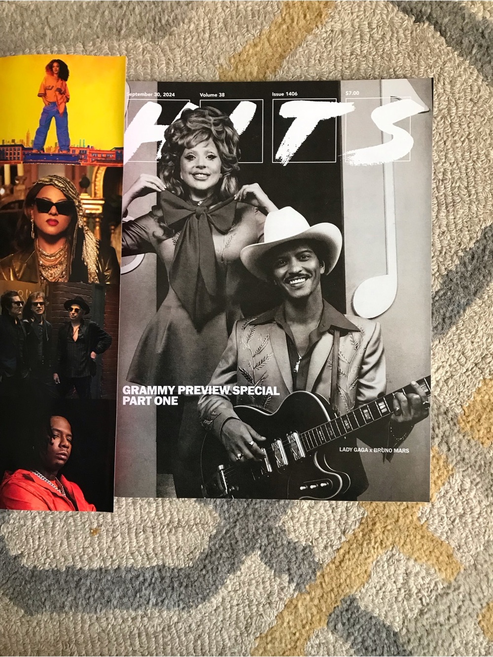 Lady Gaga And Bruno Mars HITS Magazine Music Industry Sept 30, 2024